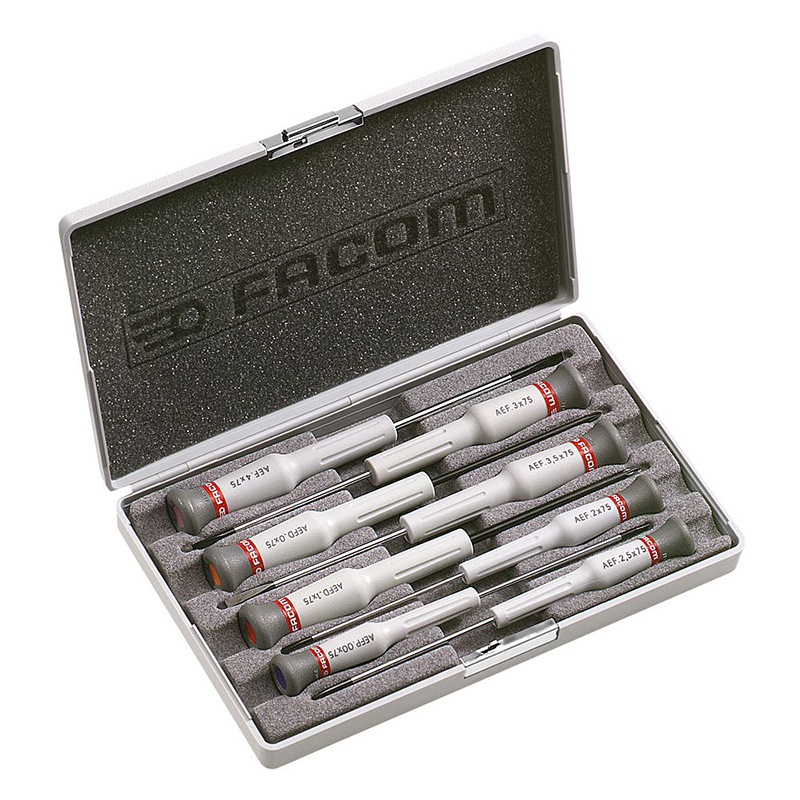 COFFRET 8 TOURNEVIS MICRO-TECH AEF.J6 Facom