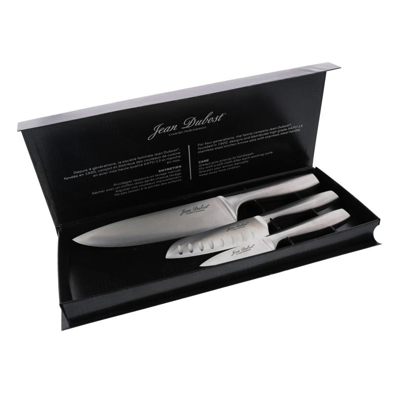 COFFRET 3 COUTEAUX CUISINE JD4025 Jean Dubost