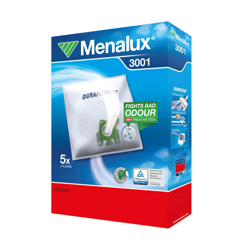SACS ASPIRATEUR 3001 900196135 3001 Menalux
