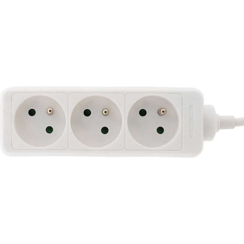 BLOC 3 PRISES 16A 1M BLANC 190353 