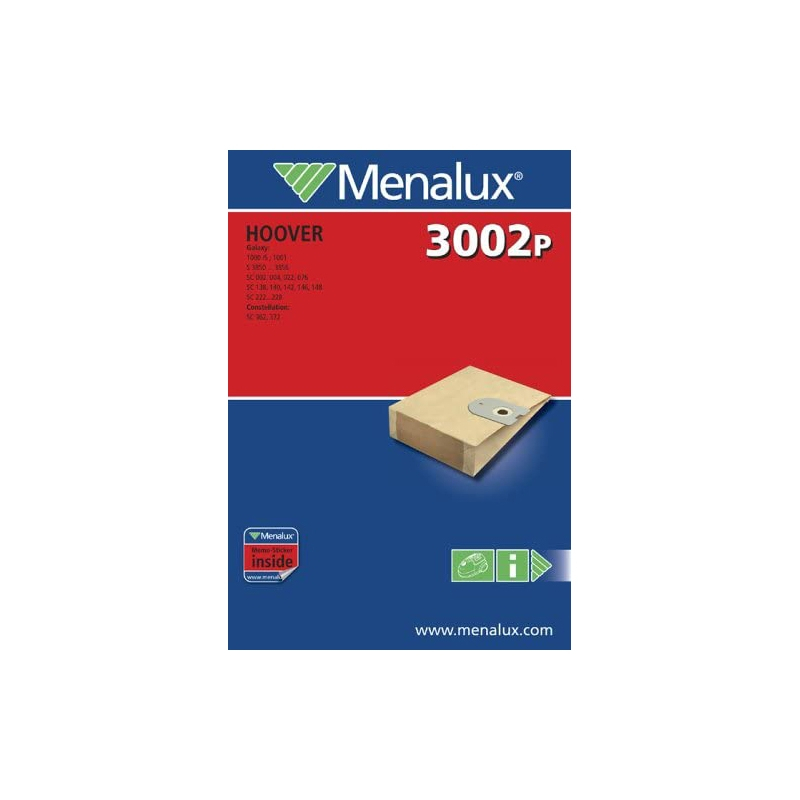 SACS ASPIRATEUR 3002P 9001962142 Menalux