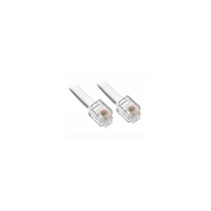 CORDON RJ11 ADSL 10M BLANC 3904 ITC