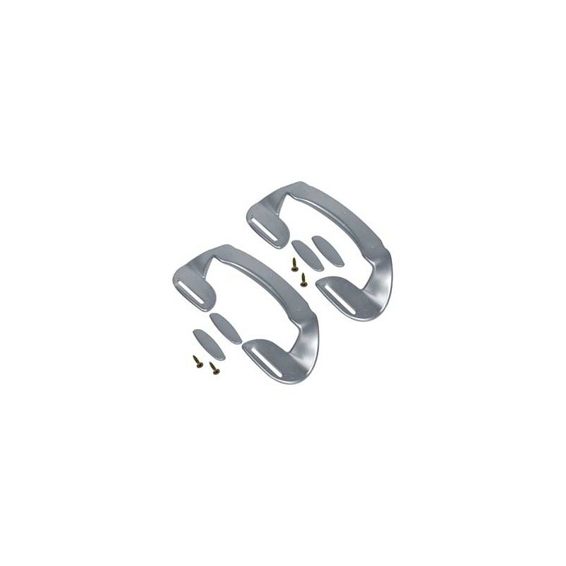 POIGNEES DE PORTES ARGENT/INOX 8014025009636 