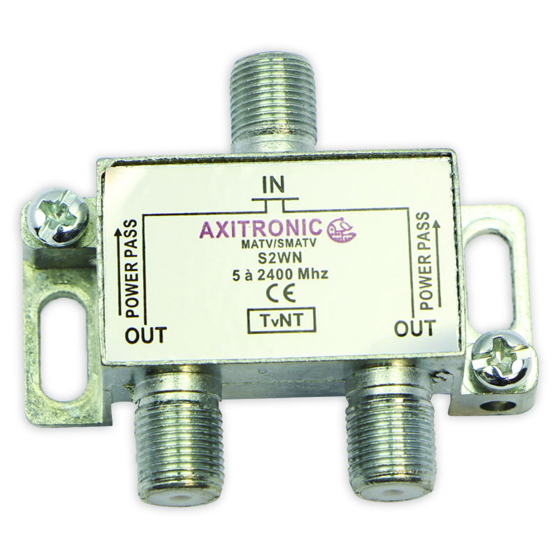 REPARTITEUR TV 2 DIRECTIONS REP2S Axitronic