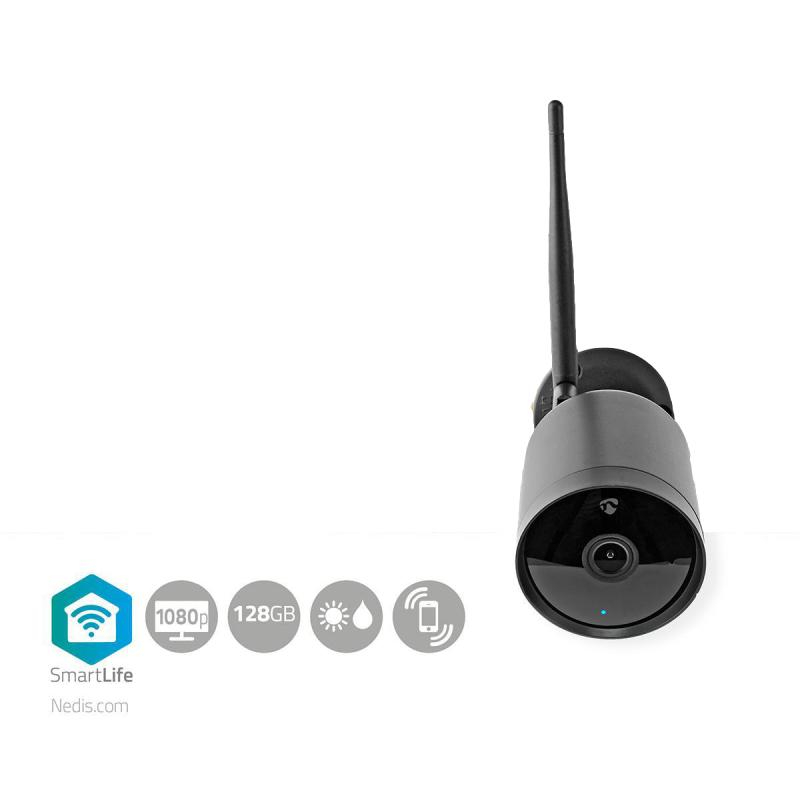 CAMERA EXTERIEURE FULLHD WIFI WIFICO40CBK Nedis