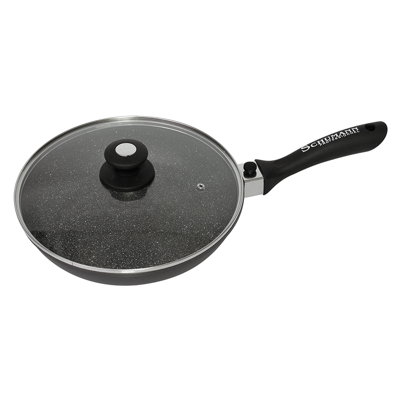 POELE 28CM AVEC COUVERCLE SPO2302800 Schumann