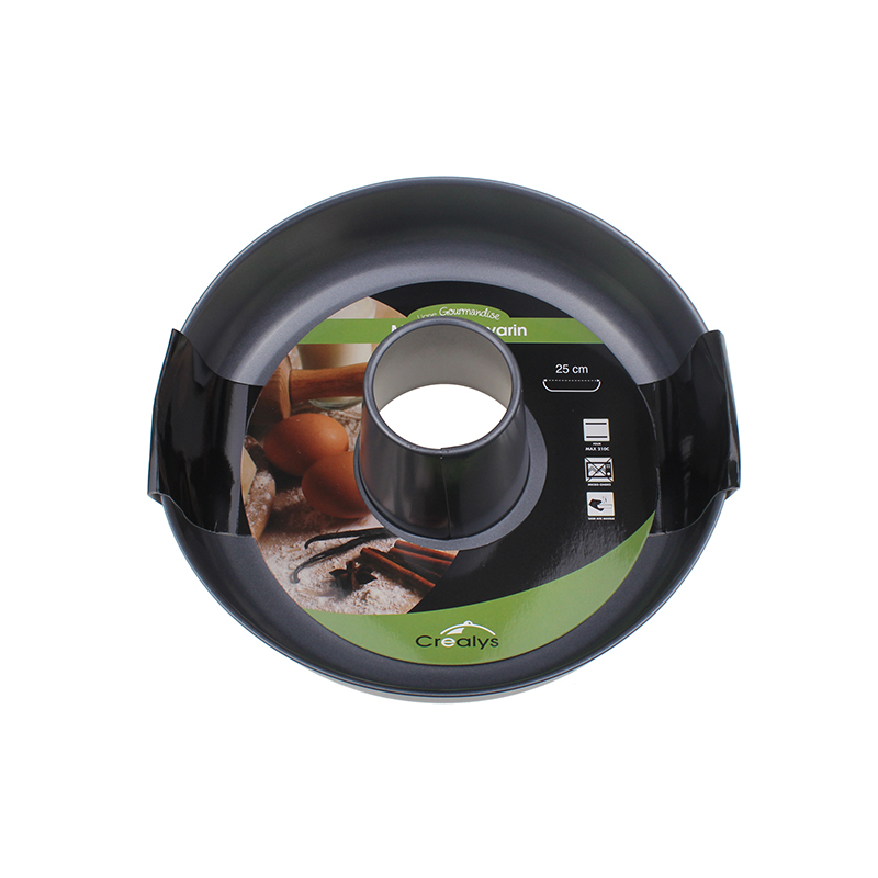 MOULE A SAVARIN ACIER 25CM 507723 