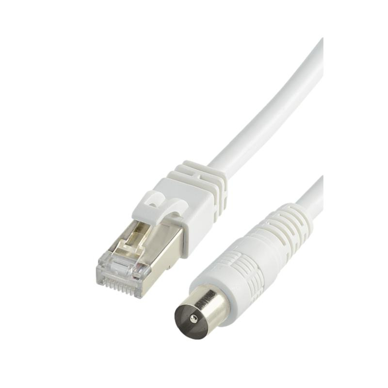 CORDON TV 9.52 / RJ45 - 1.5M 304482 ITC