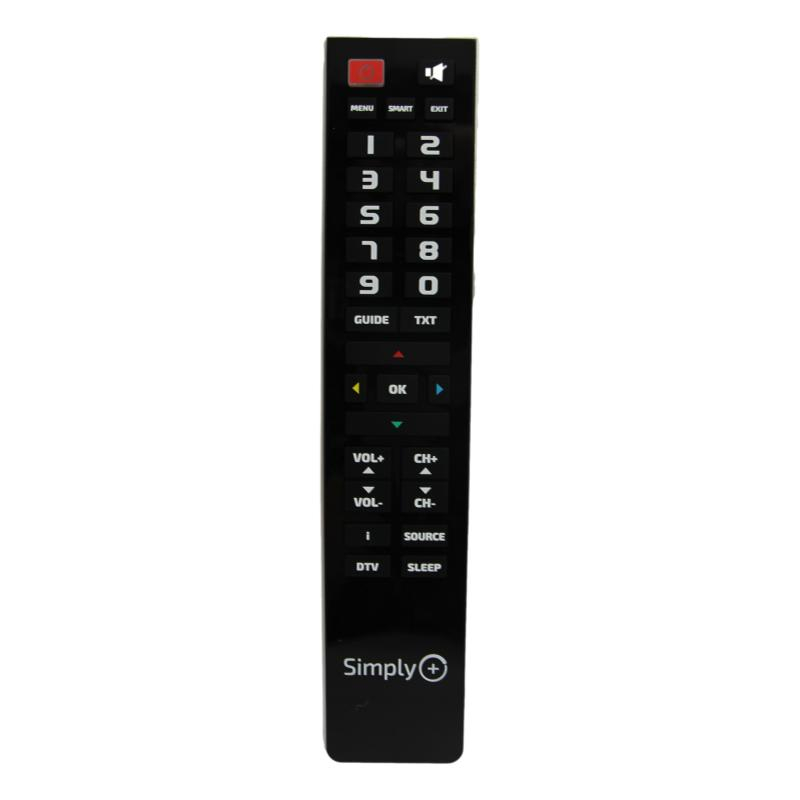 TELECOMMANDE GROSSES TOUCHES SUPERIORSIMPLY+ MBG