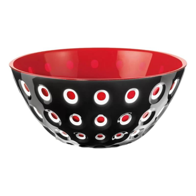 SALADIER A POIS ROUGE ET NOIR GZ279425146 Guzzini