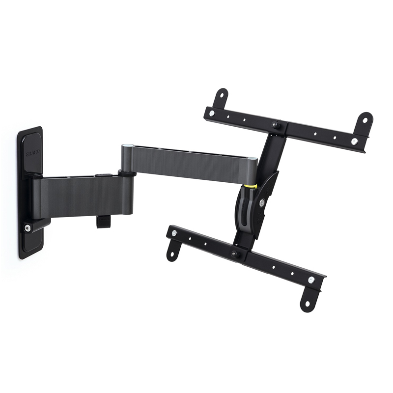 Erard 048340 Support pour TV, métal, Noir, 53.8 x 9.7 x 29 cm