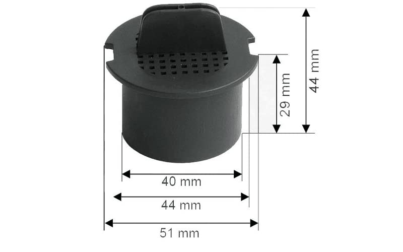 LIEBHERR - FILTRE CHARBON WKR 4676 CAVE A VIN - 744099900