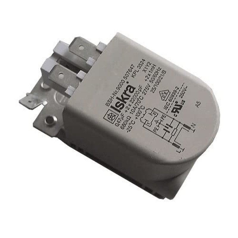 CONDENSATEUR D ANTIPARASITAGE POUR LAVE LINGE SIEMENS - 00619928