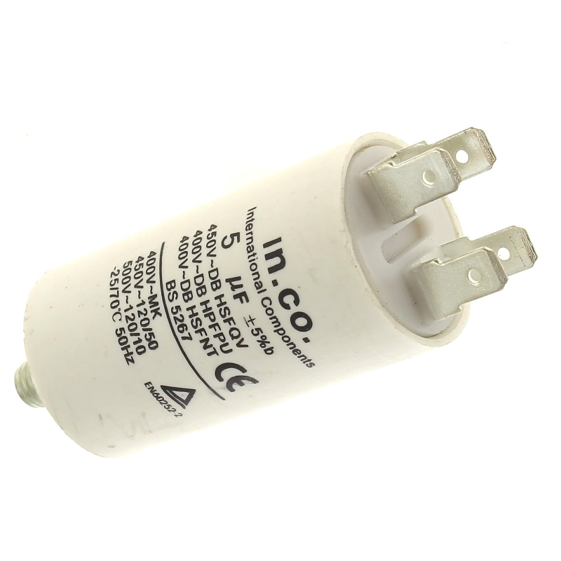 CONDENSATEUR FILTRE 5.0 ΜF 450 V pour LAVE VAISSELLE BOSCH - 00055114
