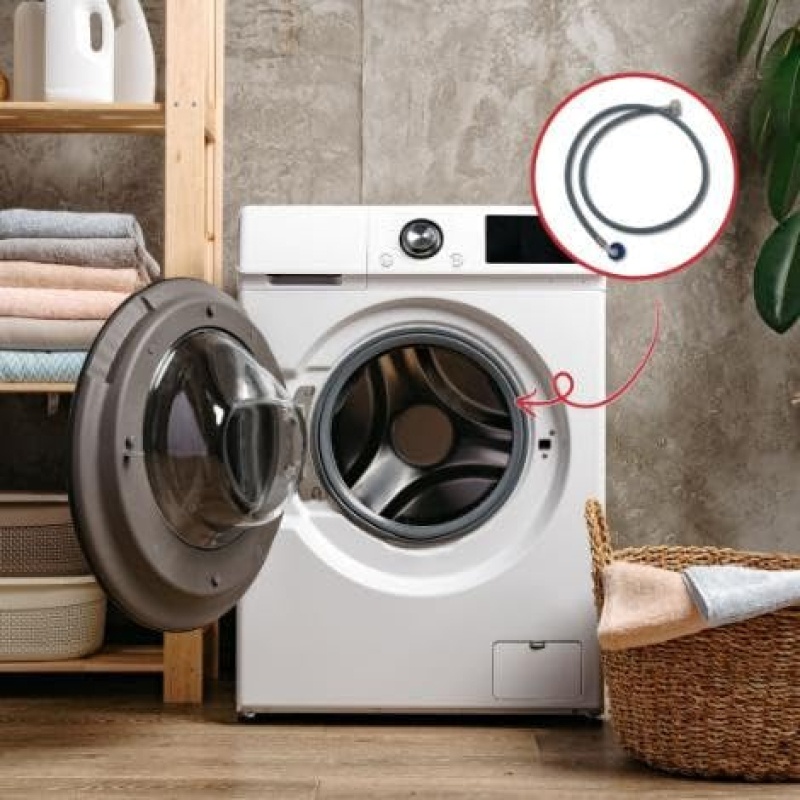 TUYAU ENTREE 1500MM POUR LAVE VAISSELLE INDESIT - C00144176