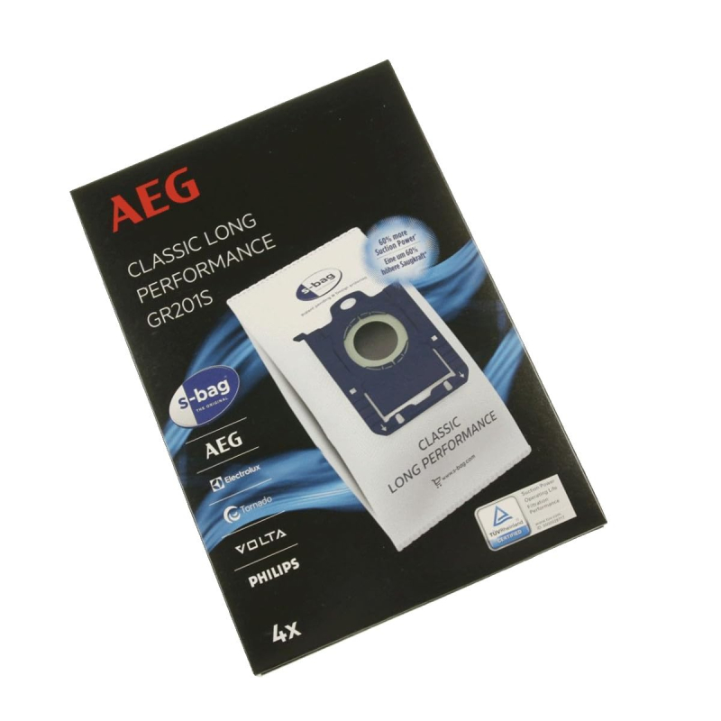 Sac à poussières x4 GR201S d'origine Aspirateur 9001684746 ELECTROLUX Aspirateur 9001684746 ELECTROLUX