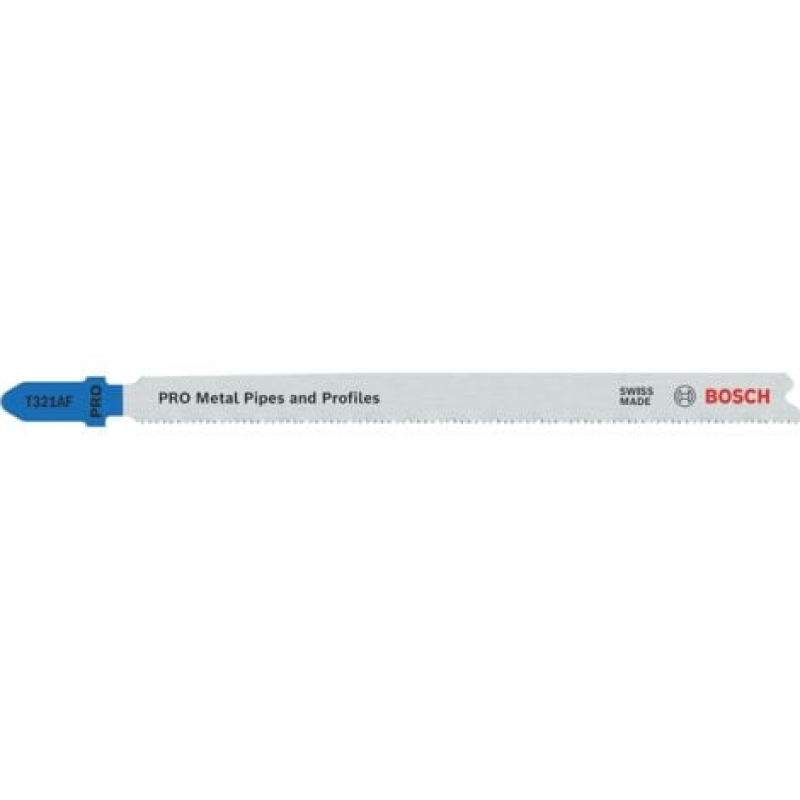 Lame de scie sauteuse PRO Metal Pipes and Profiles T321AF Bosch 132 mm 2 pièces - 2608655097