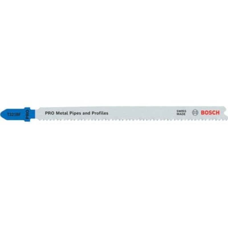Lame de scie sauteuse PRO Metal Pipes and Profiles T321BF Bosch 132 mm 2 pièces - 2608655098