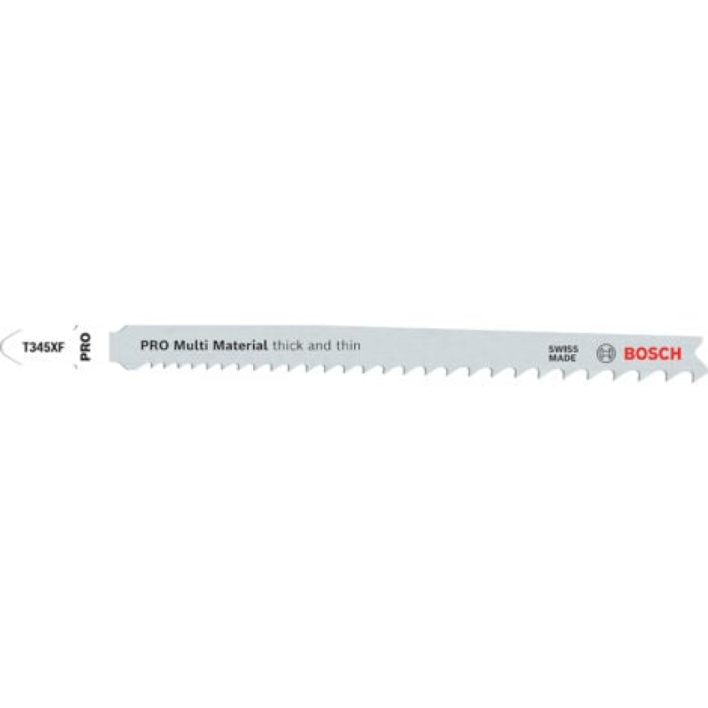 Bosch PRO Multi Material thick and thin T345XF Stichsägeblatt 132 mm 2-tlg. - 2608655101