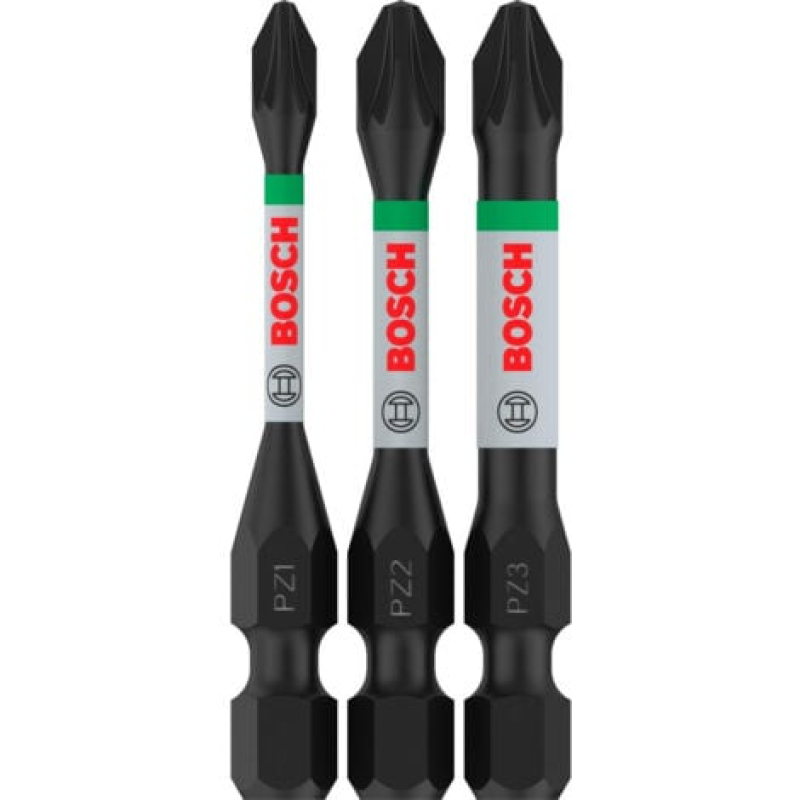 BOSCH 3X EMBOUT PRO POZIDRIV IMPACT (125 X 50 MM, PROFESSIONAL ACCESSOIRE VISSEUSE, VISSEUSE) 2608521U57