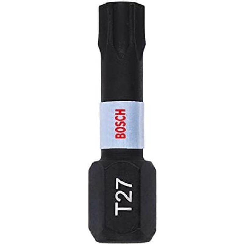 BOSCH PROFESSIONAL 2608522476 LOT DE 2 EMBOUTS DE VISSAGE IMPACT CONTROL T27 (25 MM, TIGE HEXAGONALE, PICK AND CLICK, ACCESSOIRE