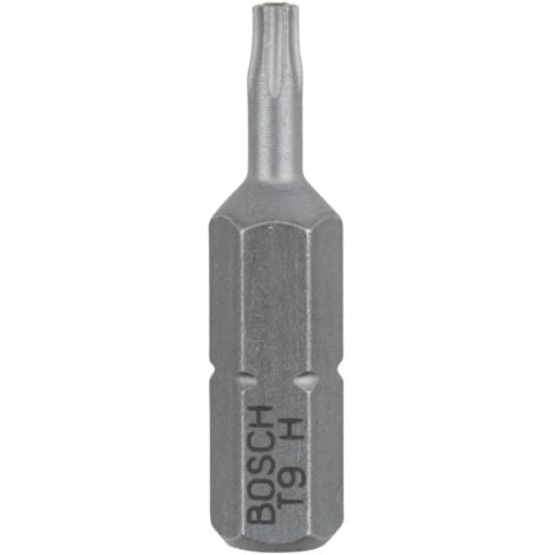 2x embouts de vissage Torx de sécurité extra-durs Bosch, T9H, 25 mm - 2608522008