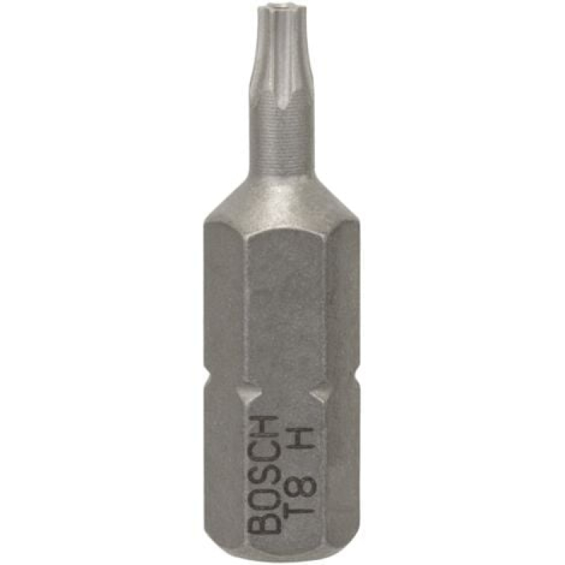 2x embouts de vissage Torx de sécurité extra-durs Bosch, T8H, 25 mm - 2608522007