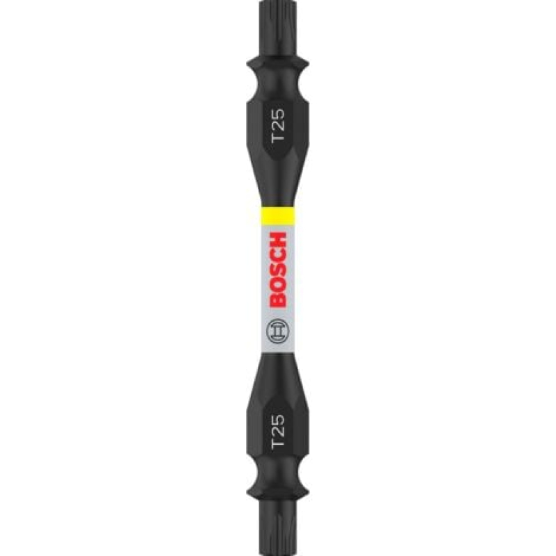 Embout de vissage PRO Impact Bosch à double lame et inserts Pick and Click T25 65 mm - 2608522541