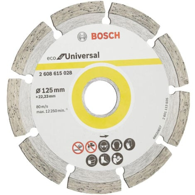 BOSCH Disque à tronçonner diamanté 125/22,23 2608615028