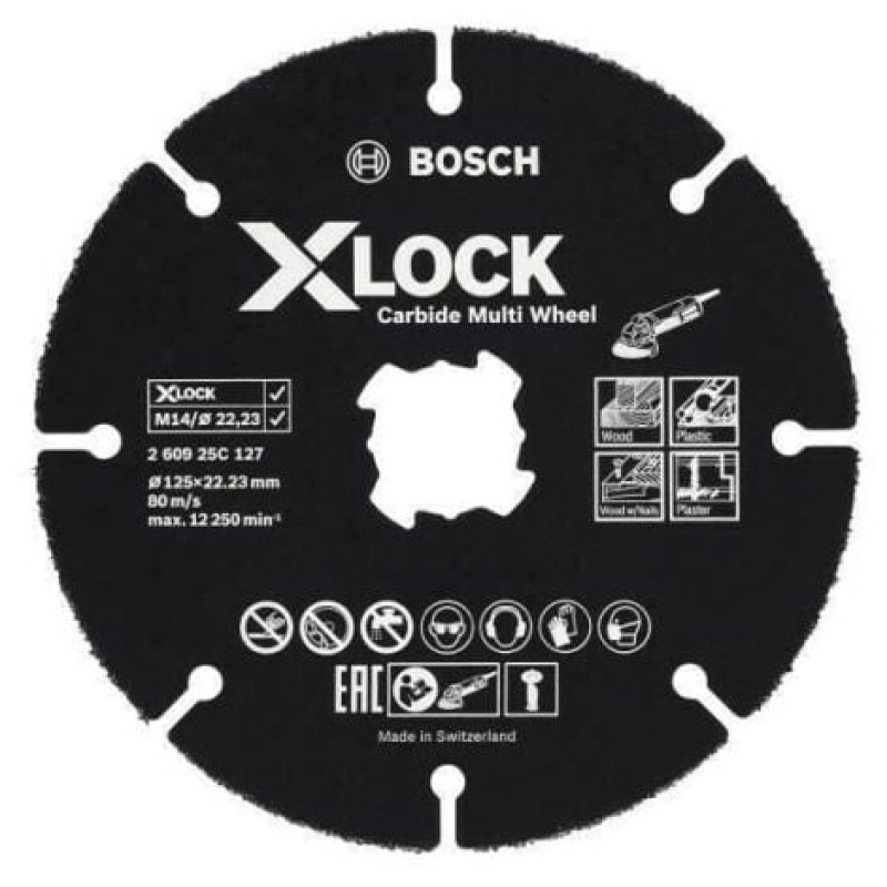 Disque a tronçonner X LOCK 260925C127