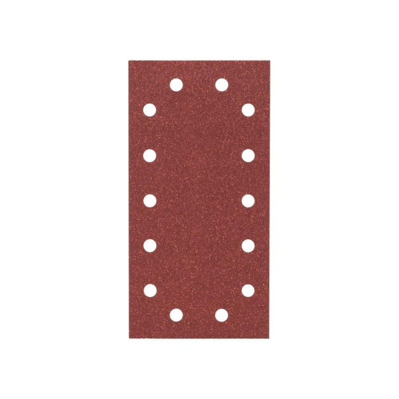 Ensemble de feuilles abrasives 10 ponceuses orbitales aléatoires taille 80  BOSCH 2609256B21