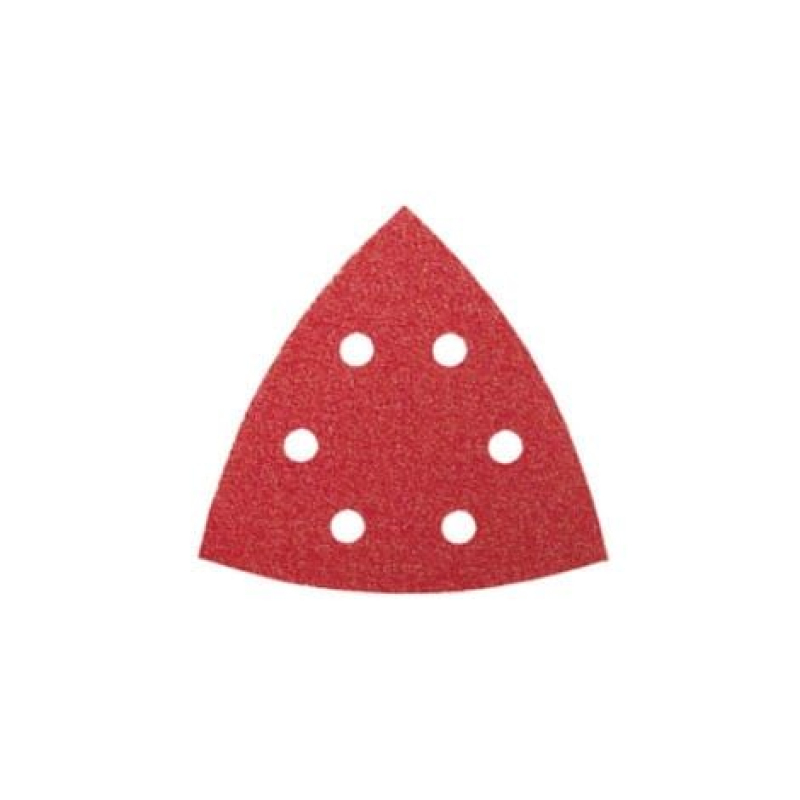 BOSCH 2609256A52 FEUILLES ABRASIVES POUR PONCEUSES DELTA DIAMÈTRE 93 MM NOMBRE DE TROUS 6 GRAIN 180 LOT DE 5 FEUILLES