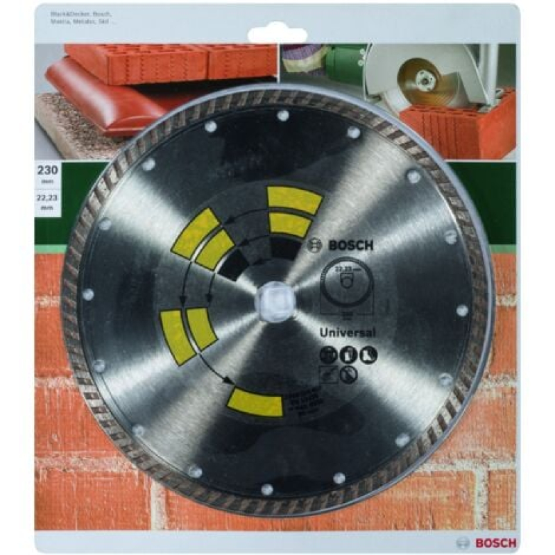 Disque de coupe diamanté Turbo universel Ø 230 mm  BOSCH 2609256409