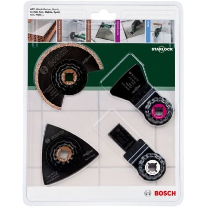 Bosch Outillages 2609256978 Set outils multifonction 4 pièces 1 pc(s)