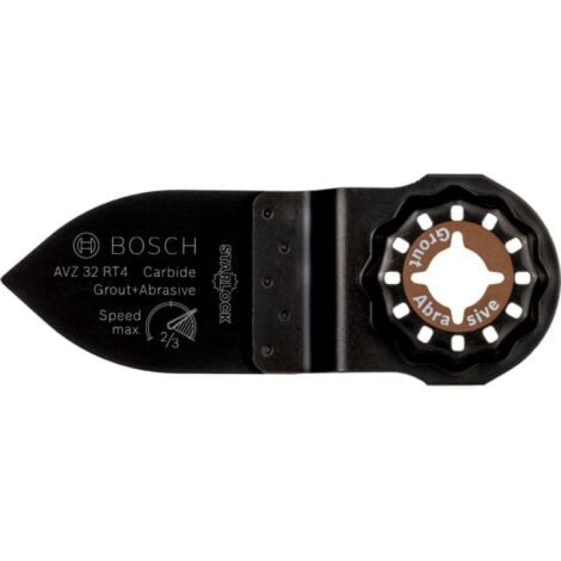 Doigts de ponçage en carbure Starlock AVZ 32 RT4 50 x 32 mm Bosch - 2609256D52