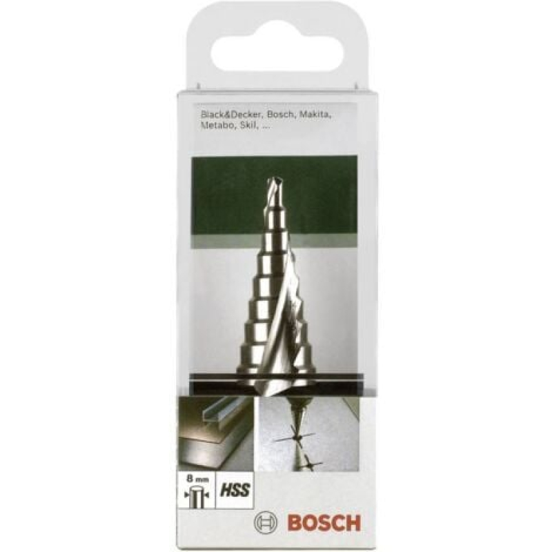 Bosch Outillages 2609255115 HSS Foret étagé 4 - 20 mm Longueur totale 75 mm tige à 3 surfaces 1 pc(s) C96836