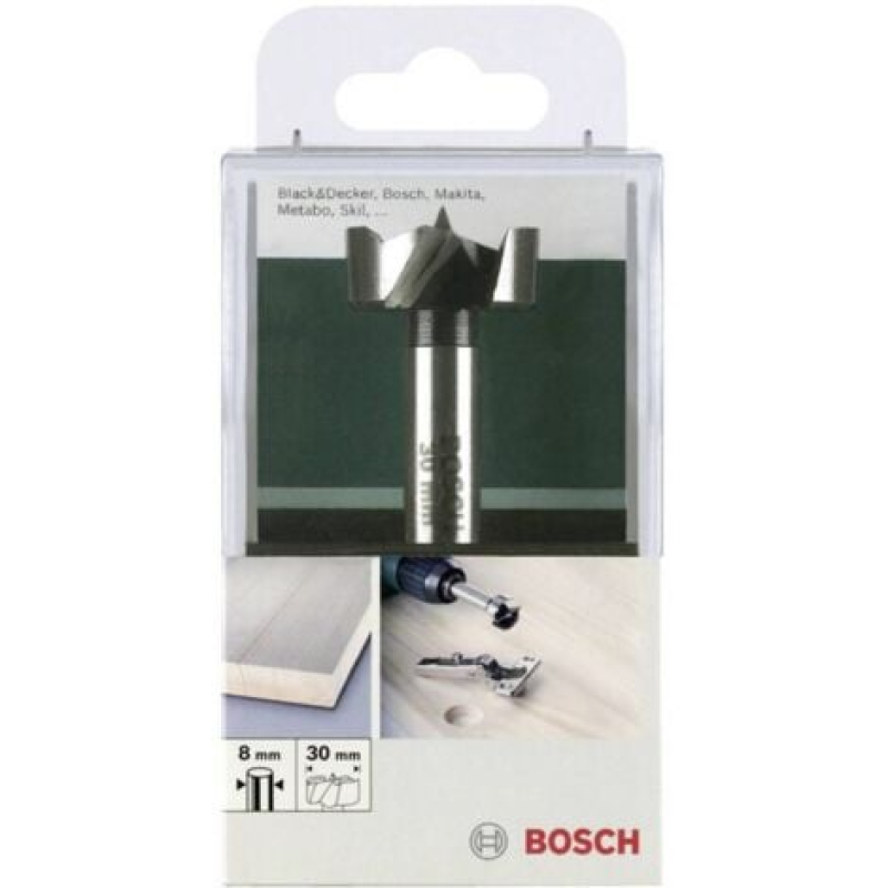 Bosch Outillages 2609255286 Foret Forstner 20 mm Longueur totale 90 mm tige cylindrique 1 pc(s)