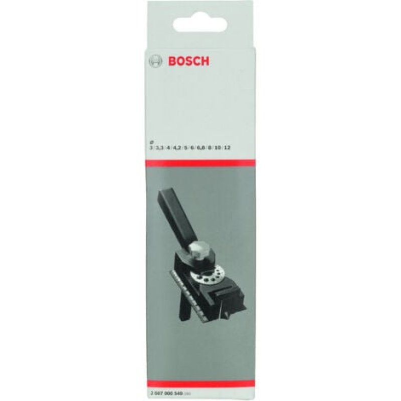 GABARIT DE PERÇAGE : DE 3 À 12MM  BOSCH 2607000549