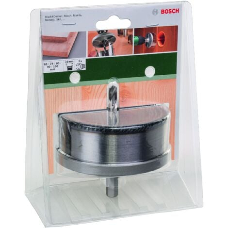 Couronne en bois : Ensemble de 5 pièces x 31mm  BOSCH 2609255633