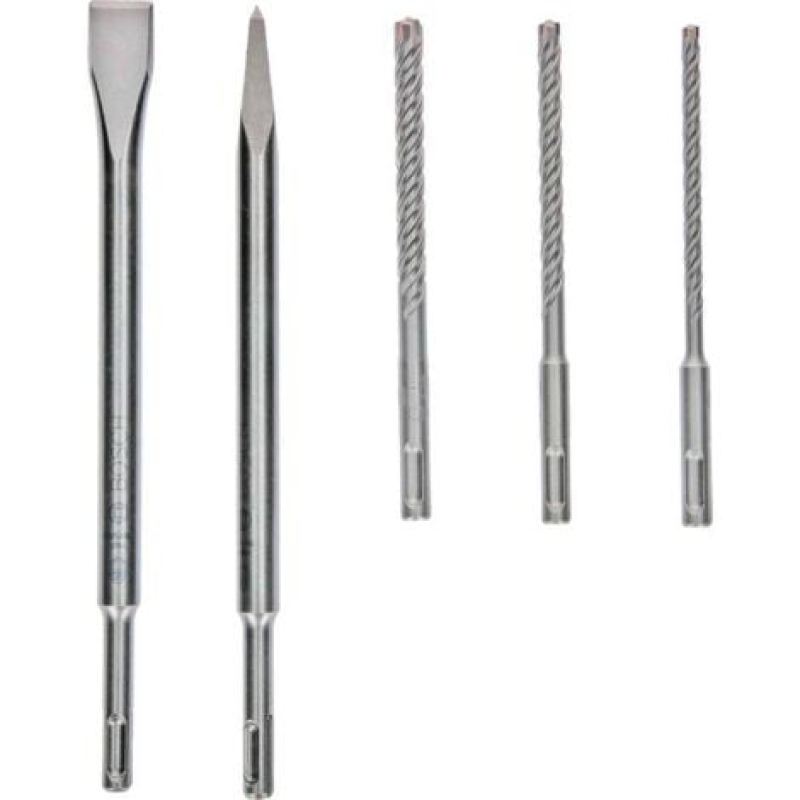 Bosch PRO SDS plus-4C Jeu de burins et de forets 5 pièces. - 2607017515