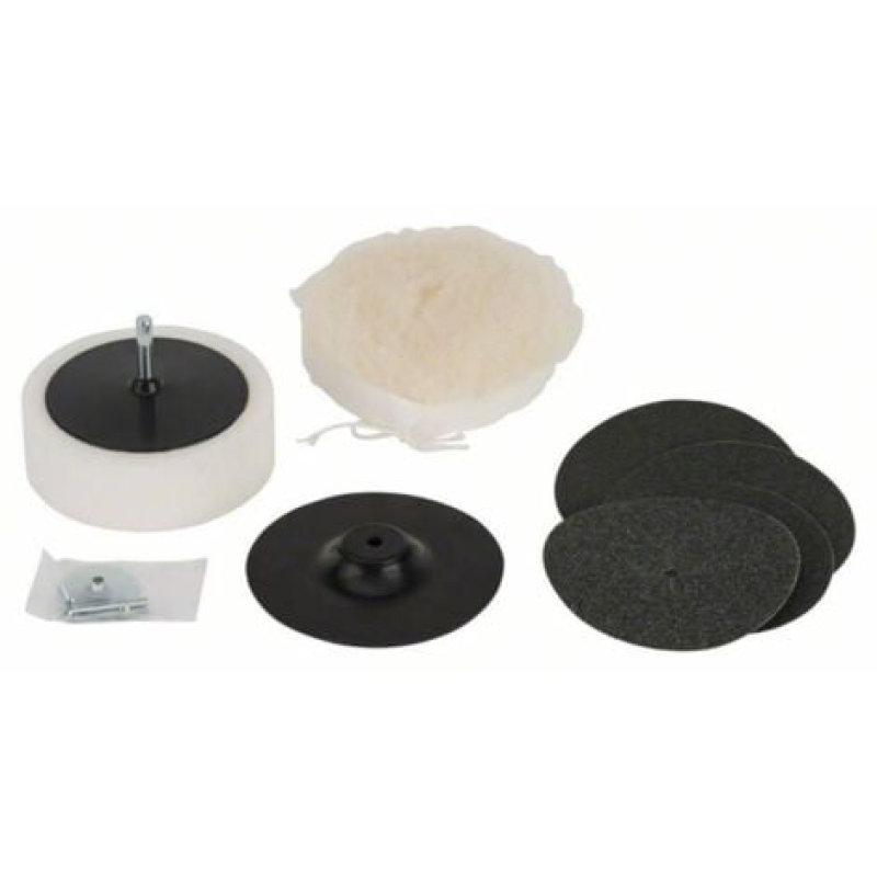 Set de polissage S 24, 8 pièces, pour perceuses Bosch Outillages 0603004101 N/A