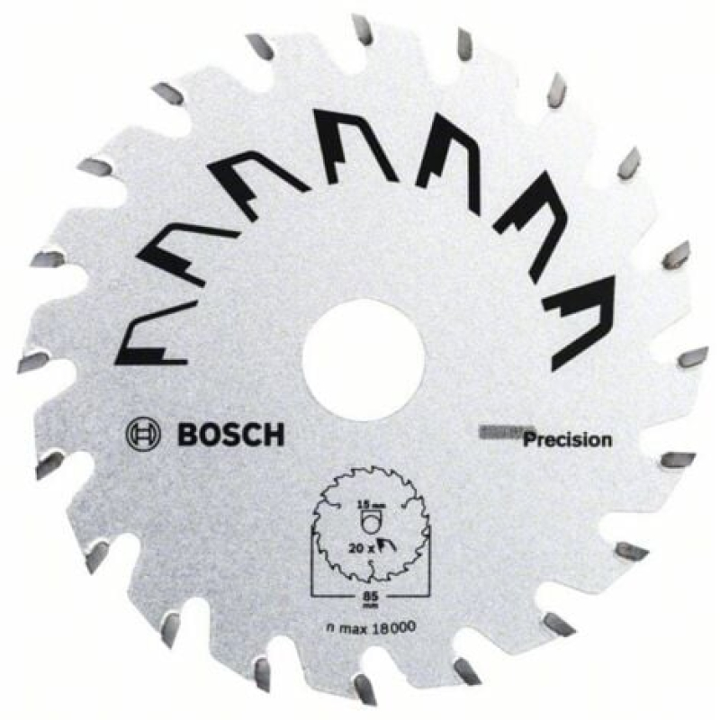 Lame de scie circulaire au carbure Bosch Outillages 2609256D81 85 x 15 mm Nombre de dents: 20 1 pc(s)