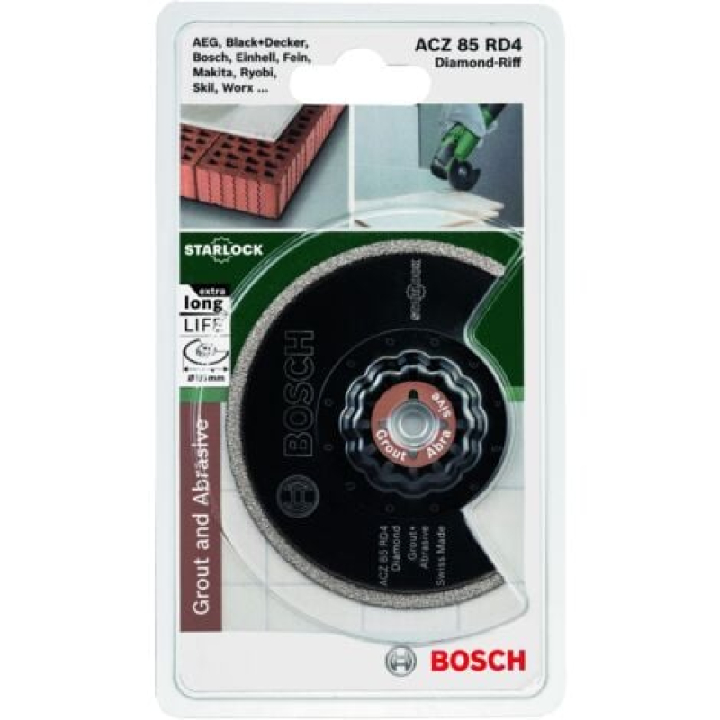 Scie à segments Starlock Diamant RIFF ACZ 85 RD4 85 mm  BOSCH 2609256972