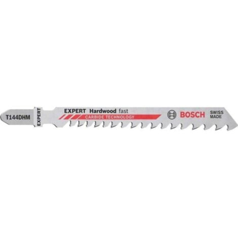 Lame de scie sauteuse EXPERT Hardwood Fast T144DHM Bosch, 2 pièces - 2608901706