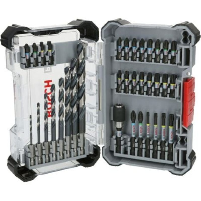 Bosch Embouts de vissage et forets à métaux PRO Impact Set mixte 35 pces - 2608521U81