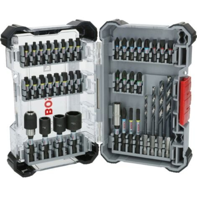 Bosch Embouts de vissage et forets à métaux PRO Impact Set mixte de 40 pièces - 2608521U86