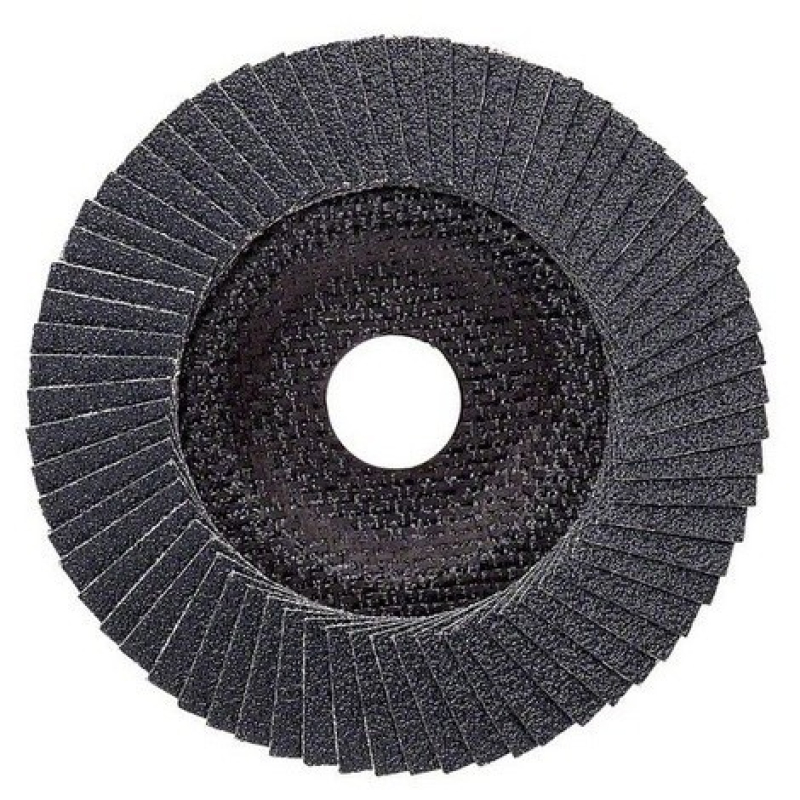 Plateau à lamelles BOSCH EXPERT FOR METAL à surface plate Ø125 - Grain 80 - 2608607355