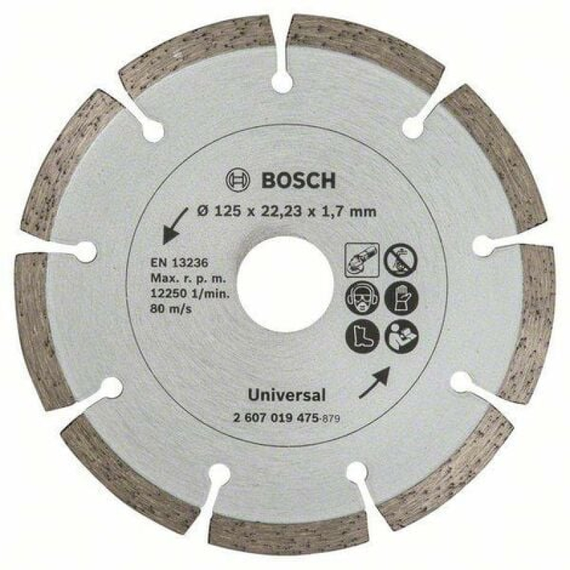 Disque diamant matériaux de construction Ø125mm Bosch 2607019475 C90840