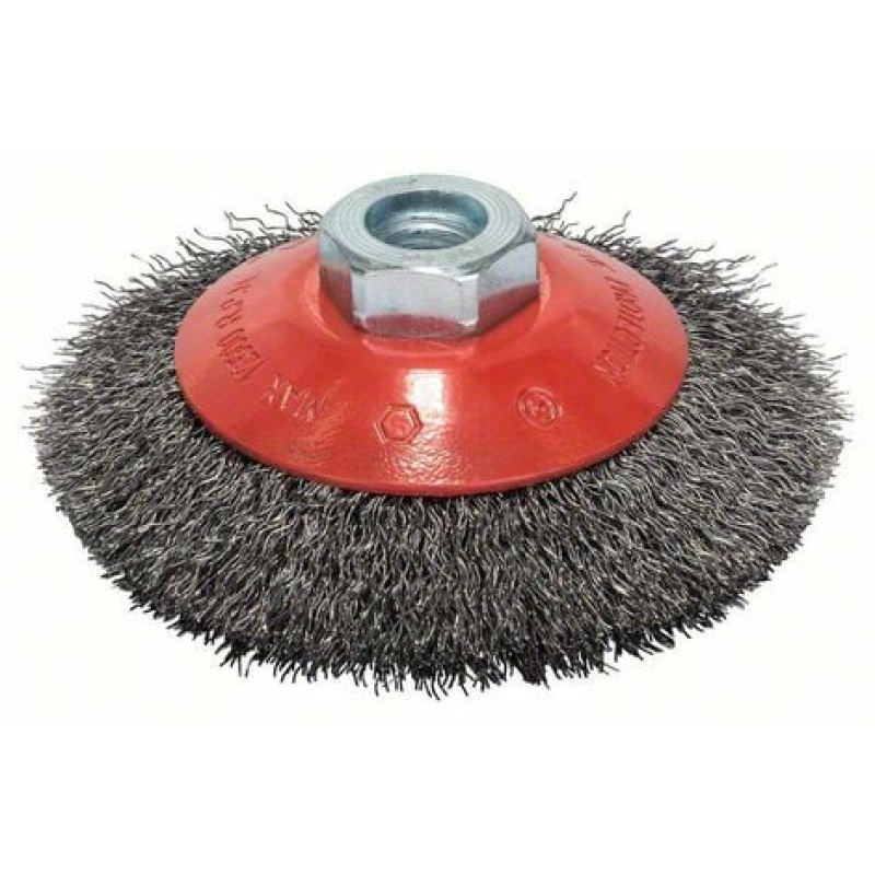 Bosch Outillages Brosse conique, fils ondulés, 100 mm, 0,3 mm, 12500 tr/ min 2608622057 1 pc(s) S76449