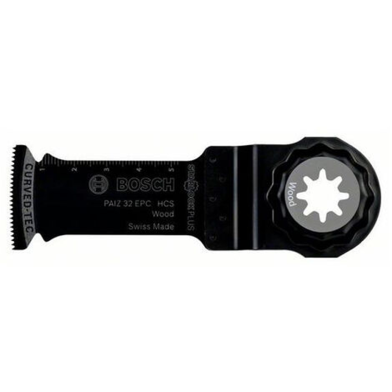 Lame plongeante BOSCH BIM Plus PAIZ 32 EPC HCS, Wood, Curved-Tec 32 x 50 - 2608662311